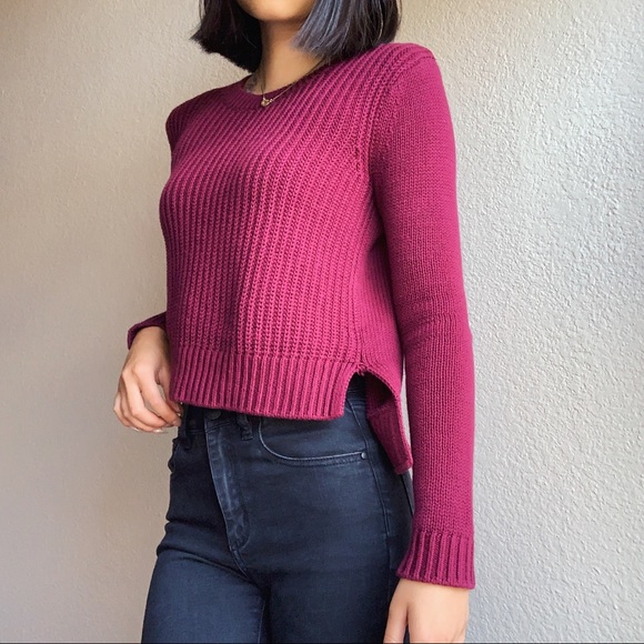High-low Thick Knit Sweater - Picture 2 of 7
